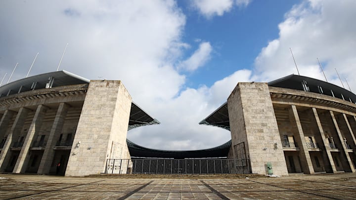 Im Olympiastadion ist das EM-Finale 2024