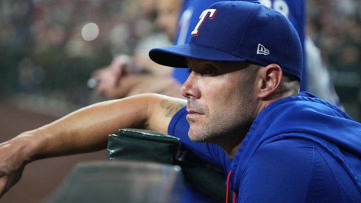 Texas Rangers manager Skip Schumaker. Credit: Rick Scuteri-Imagn Images Texas Rangers manager Skip Schumaker. Credit: Rick Scuteri-Imagn Images