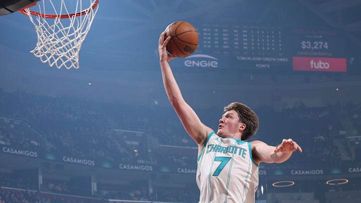 Kon Knueppel, Charlotte Hornets v Cleveland Cavaliers