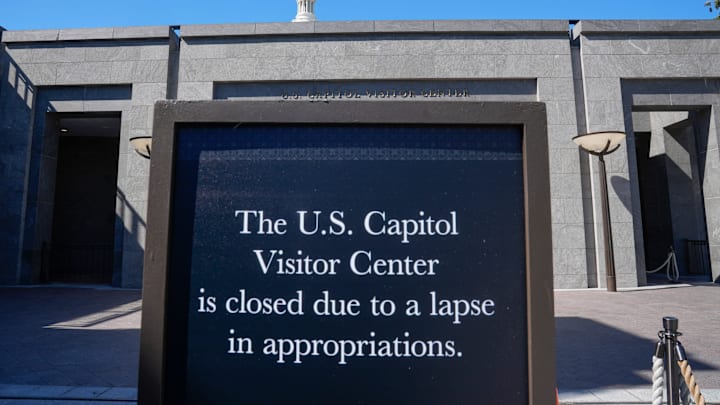 The United States Capitol Visitors Center closed on the first day of the federal government shutdown on Oct. 1, 2025.
