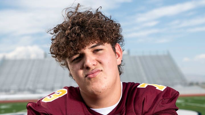 Windsor's Deacon Schmitt poses for a picture during The Coloradoan's football Media Day on Tuesday, Aug. 6, 2024 at PSD Stadium in Timnath, Colo.