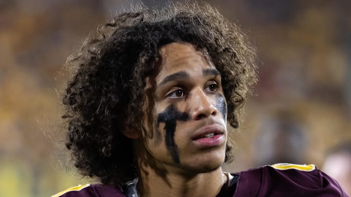 Arizona State Sun Devils wide receiver Jordyn Tyson (0)