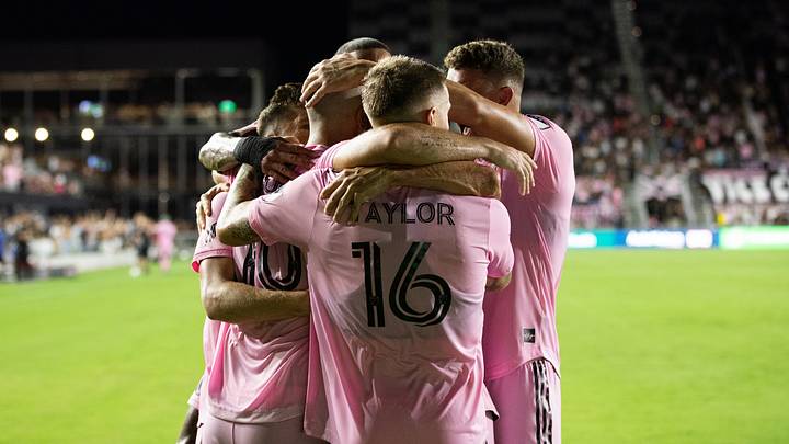 Inter Miami CF celebrate second win of the 2023 campaign. 