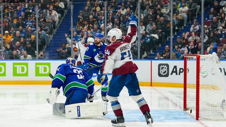 Colorado Avalanche v Vancouver Canucks Colorado Avalanche v Vancouver Canucks