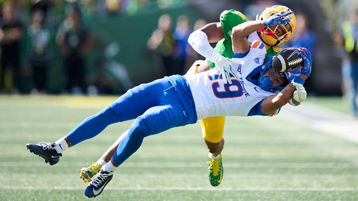 Boise State Broncos wide receiver Rasean Jones. Boise State Broncos wide receiver Rasean Jones.