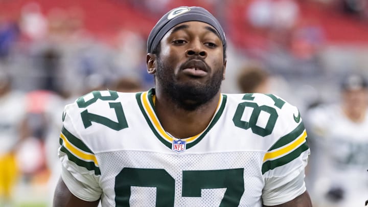 Green Bay Packers wide receiver Romeo Doubs