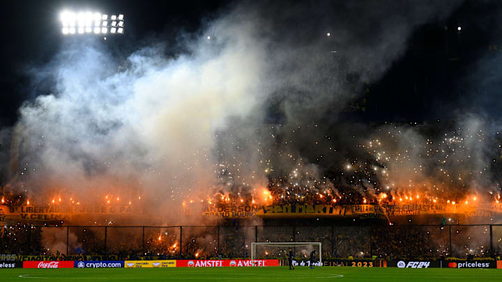 Les tribunes de la Bombonera lors de Boca Juniors - Palmeiras