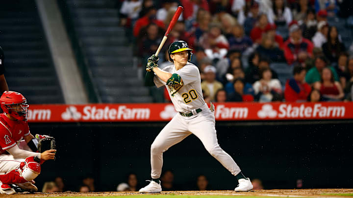 Oakland Athletics v Los Angeles Angels