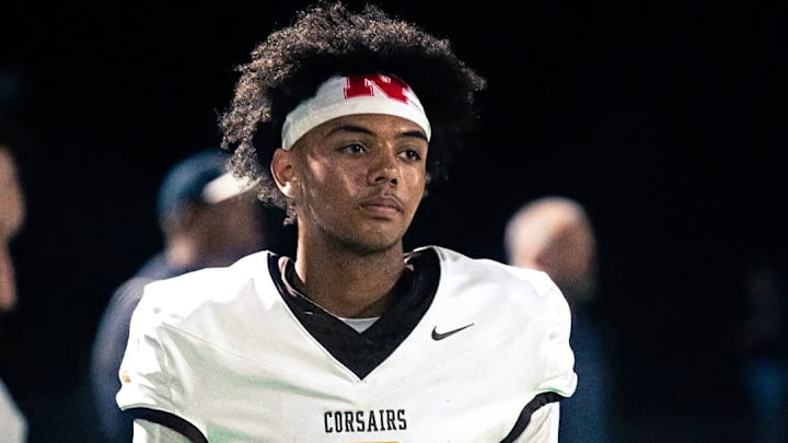 2027 Quarterback Commit Trae Taylor ahead of high school game. 