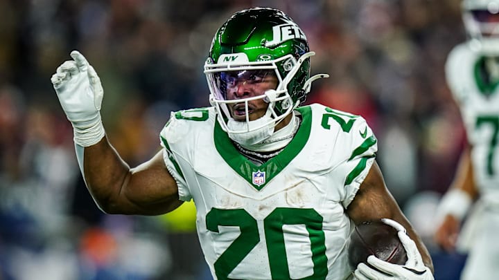 New York Jets running back Breece Hall