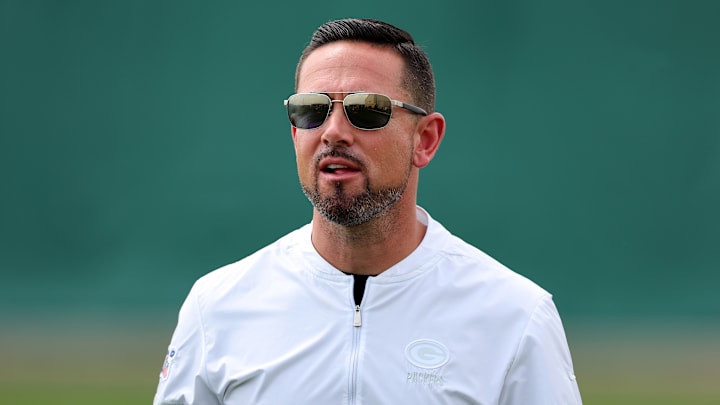 Green Bay Packers head coach Matt LaFleur