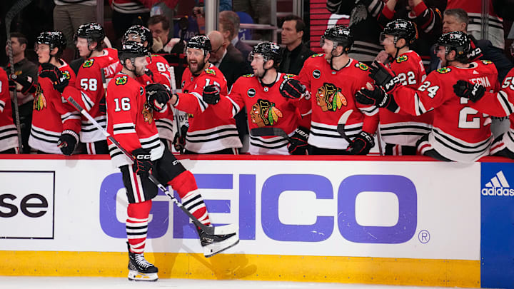 Calgary Flames v Chicago Blackhawks
