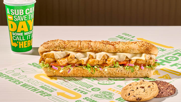 Subway Meal of the Day Footlong with Cookies