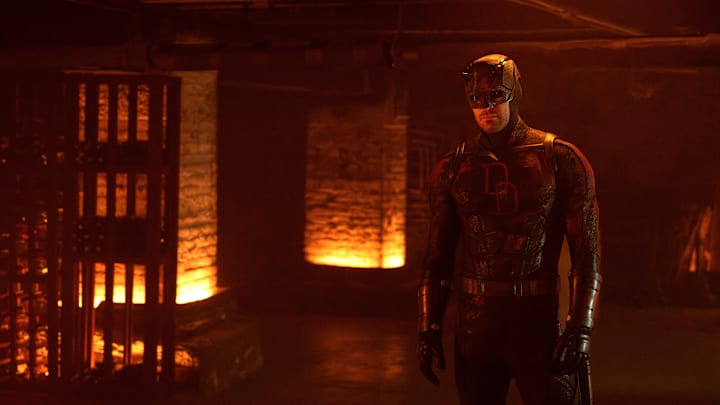 Matt Murdock/Daredevil (Charlie Cox) in Marvel Television's DAREDEVIL: BORN AGAIN SEASON 2, exclusively on Disney+. Photo by Jojo Whilden. © 2026 MARVEL.