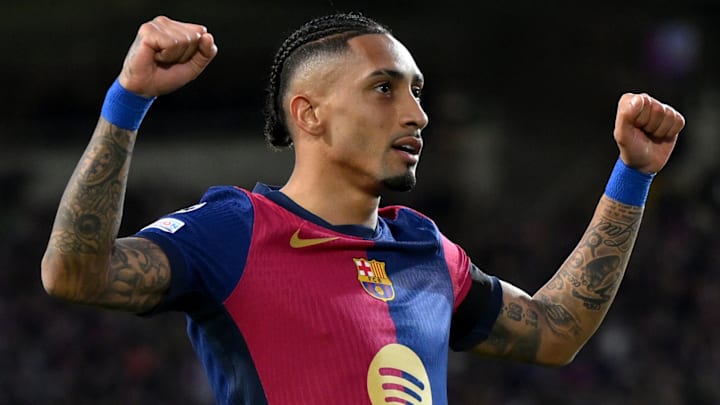 Raphinha é o grande destaque do Barcelona em 2024/25