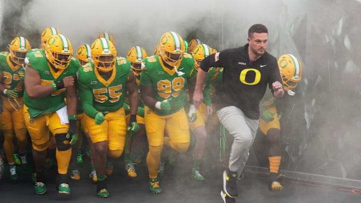 Oregon hosts Maryland at Autzen Stadium Saturday, Nov. 9, 2024.