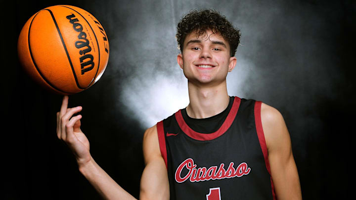High School Boys Basketball Super 5, Jalen Montonati, Owasso, Monday, April 8, 2024. High School Boys Basketball Super 5, Jalen Montonati, Owasso, Monday, April 8, 2024.