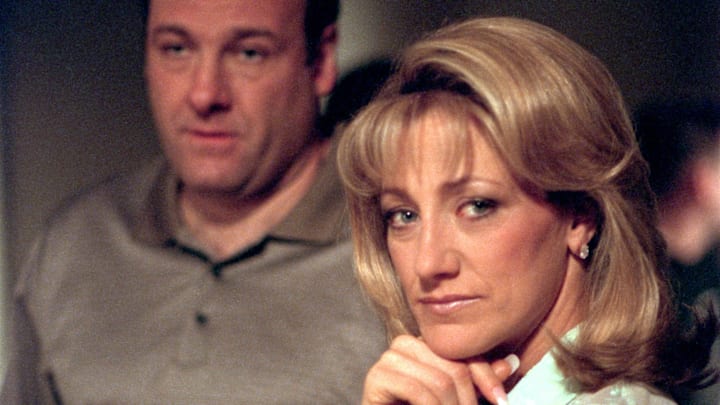 James Gandolfini and Edie Falco star in 'The Sopranos.'