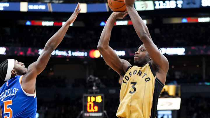 New York Knicks v Toronto Raptors