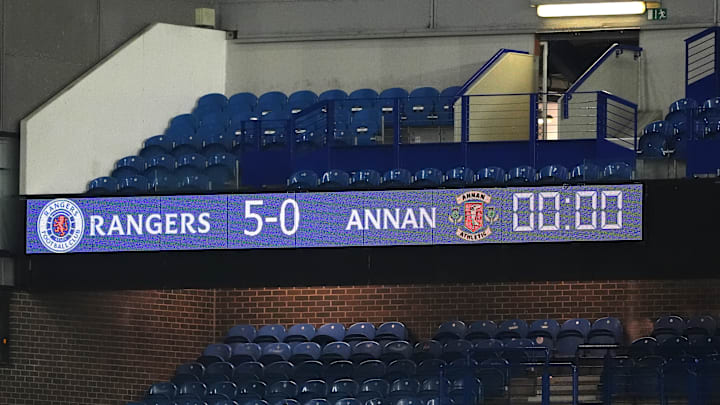 Rangers v Annan Athletic - Scottish Gas Men's Scottish Cup - Fourth Round - Ibrox Stadium