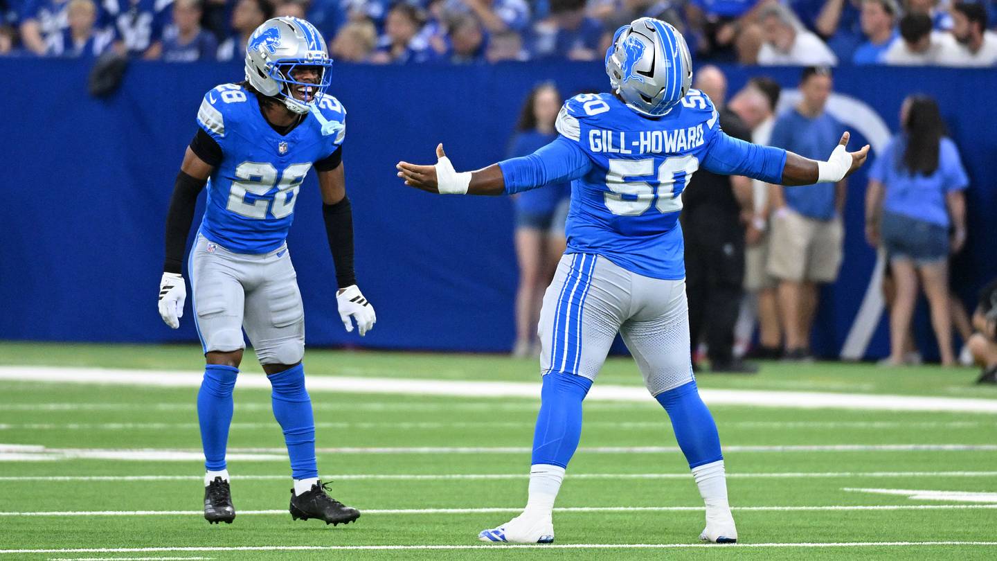 Numbers show why Lions' rookie stud might waste no time climbing the depth chart