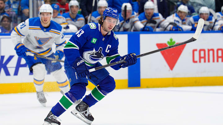 St Louis Blues v Vancouver Canucks St Louis Blues v Vancouver Canucks