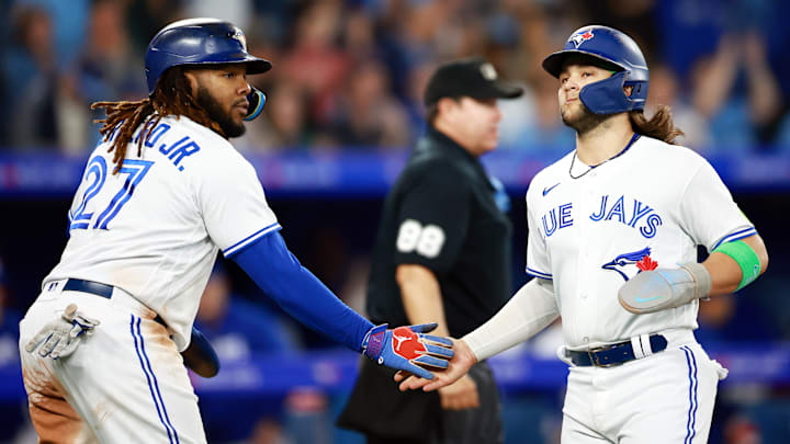 Vladimir Guerrero Jr., and Bo Bichette