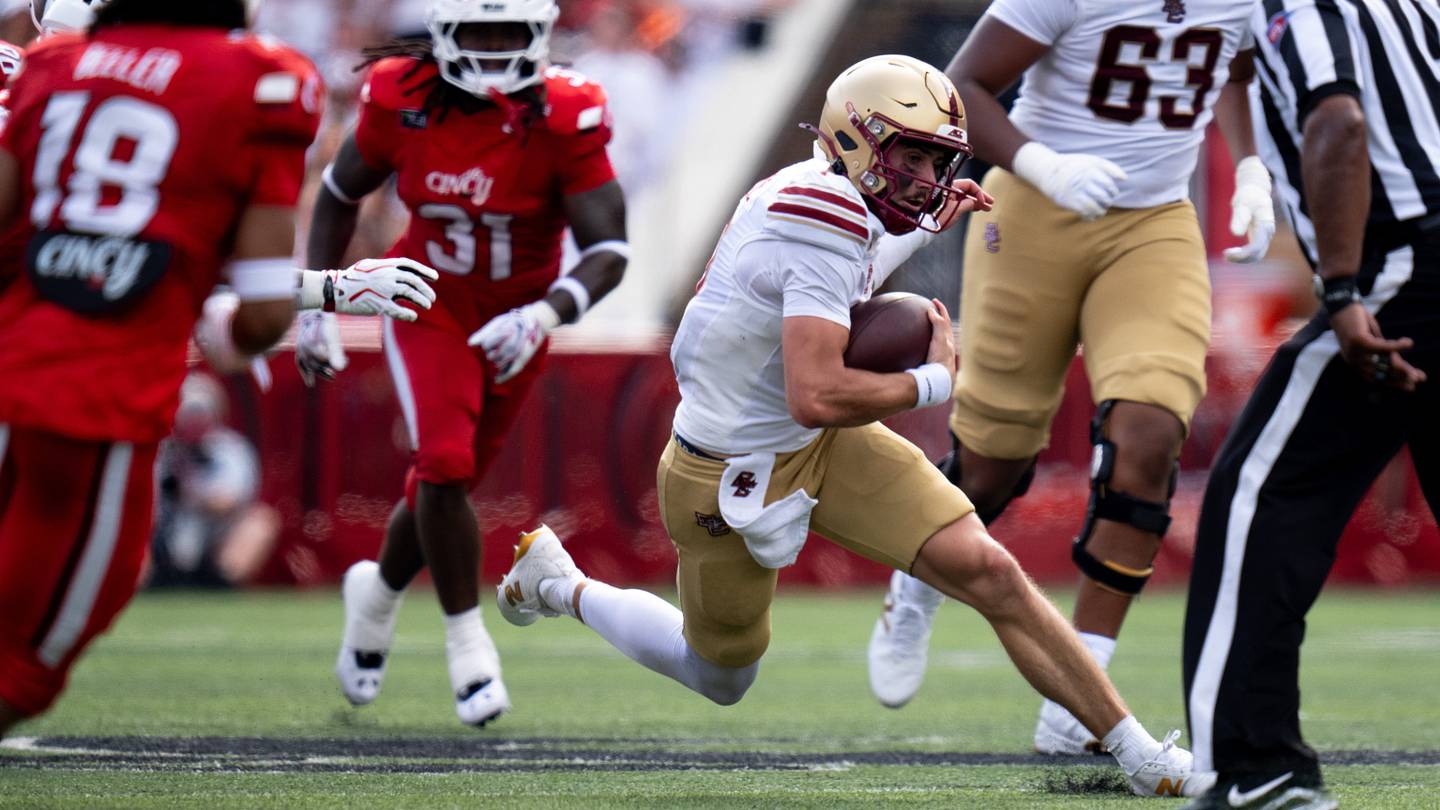 Boston College Football Opens 2026 Season With 34-15 Road Loss to Cincinnati