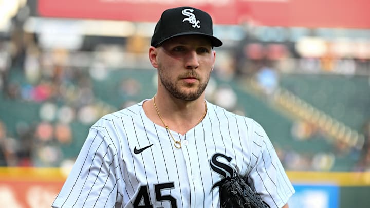 Chicago White Sox pitcher Garrett Crochet