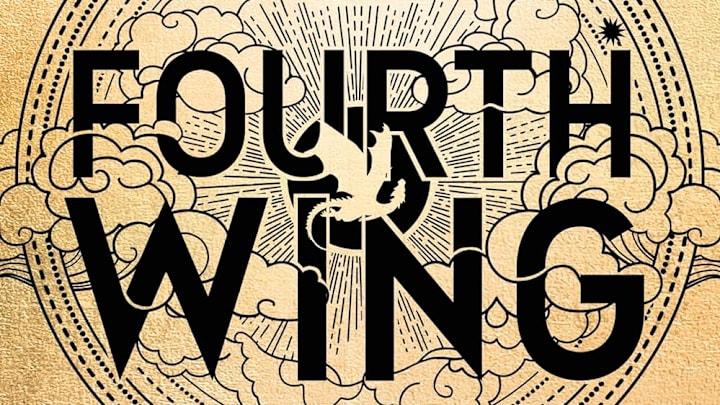 Fourth Wing by Rebecca Yarros book cover. Credit: Katie Marie Seniors
