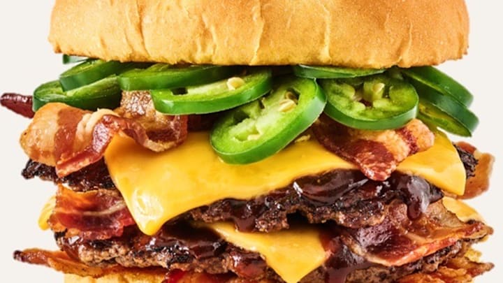 Smashburger Jalapeño BBQ Bacon Stack Smash