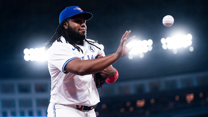 Vladimir Guerrero Jr. empezó como tercera base en MLB