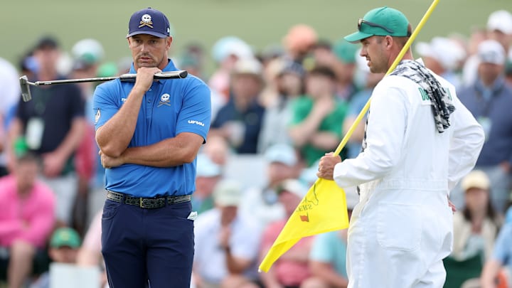 Bryson DeChambeau at The Masters