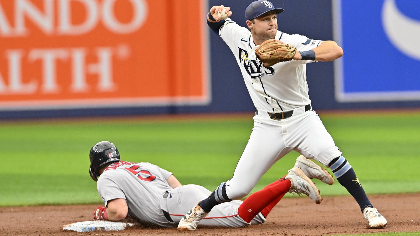 Rays Hold off Late-Charging Red Sox for Much-Needed Bounce B
