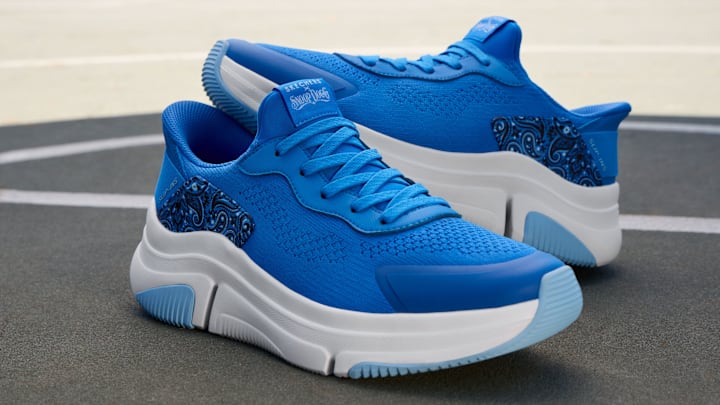 Snoop Dogg and Skechers have teamed up on athletic shoes. 