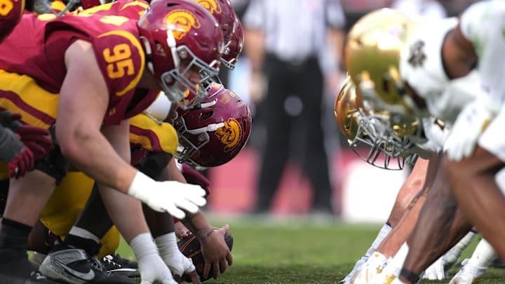 The Trojans and Irish face off in the 2024 game.