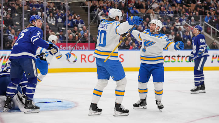 St. Louis Blues v Toronto Maple Leafs St. Louis Blues v Toronto Maple Leafs