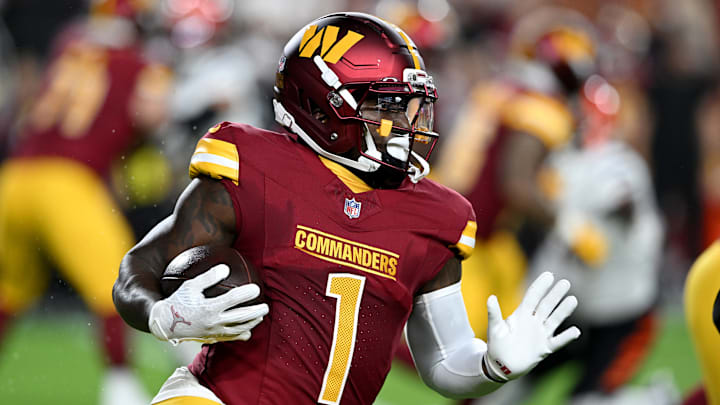 Washington Commanders wide receiver Deebo Samuel Sr. Washington Commanders wide receiver Deebo Samuel Sr.