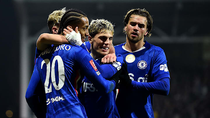 Chelsea squeezed into the FA Cup quarterfinals.