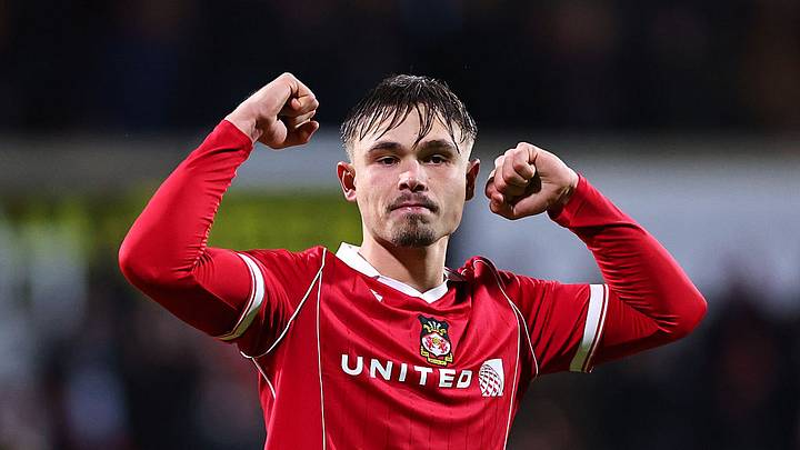Wrexham defender Callum Doyle. Wrexham defender Callum Doyle.
