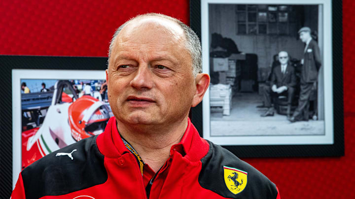 Ferrari team principal Fred Vasseur Ferrari team principal Fred Vasseur