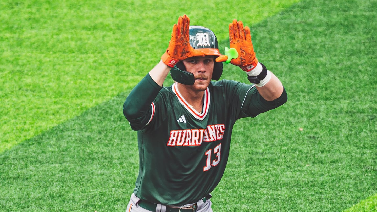 Miami's Pitching Stops Sweeping Dreams, Dropping Game Two Against Clemson