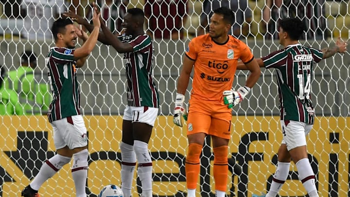 Em ritmo de treino: Tricolor das Laranjeiras faz 3 a 0 e lidera grupo na Sul-Americana
