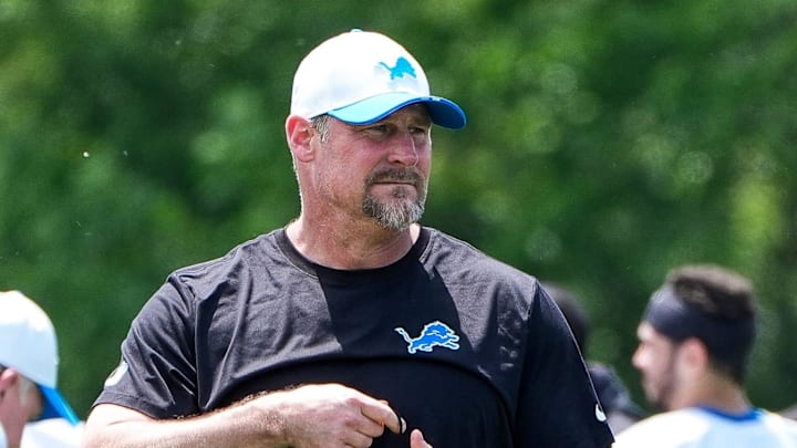 Detroit Lions head coach Dan Campbell.
