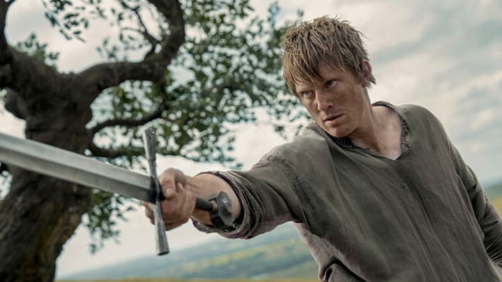 Peter Claffey as Dunk in A Knight of the Seven Kingdoms.