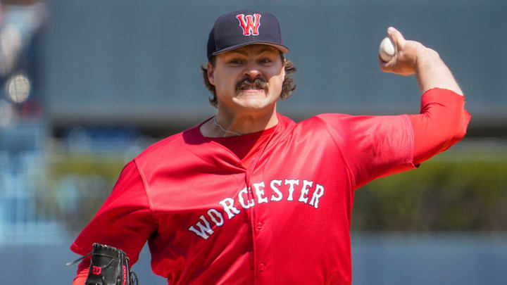 WooSox pitcher Payton Tolle starts against Columbus April 13 at Polar Park.