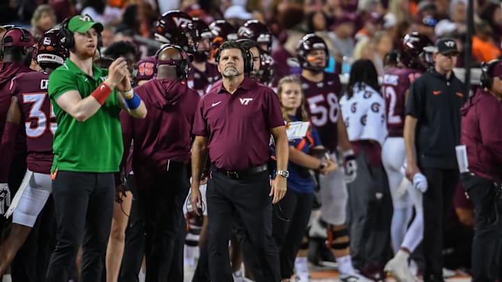 Brent Pry and the Virginia Tech Hokies started the 2025 season 0-3.