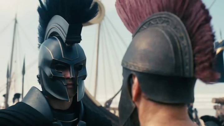 Benny Safdie (Agamemnon) in The Odyssey. Benny Safdie (Agamemnon) in The Odyssey.