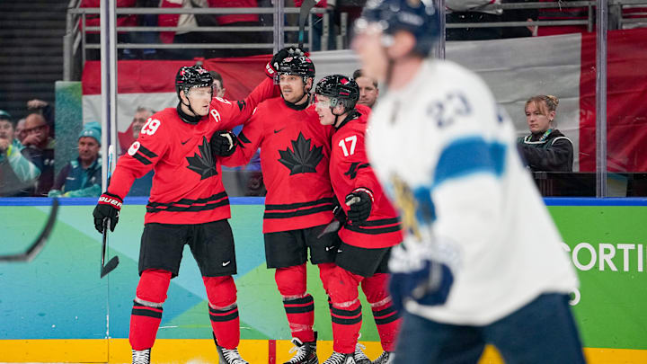 Canada has cut into Finland’s lead. Canada has cut into Finland’s lead.