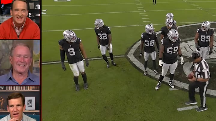 George W. Bush joins the ManningCast during Cowboys-Raiders